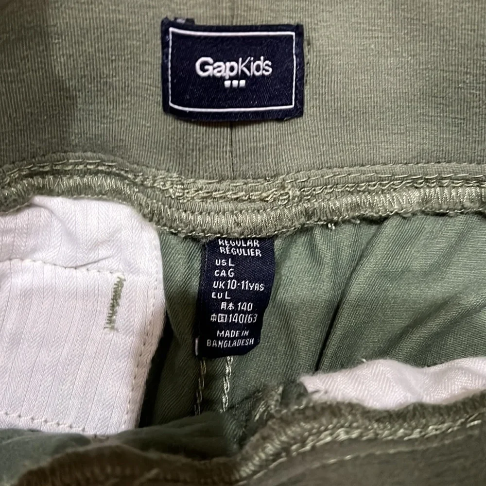 Gap kids boys olive pull on shorts with elastic waist size large (10-11) NWT